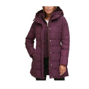 COLE HAAN DOWN HOODED PUFFER